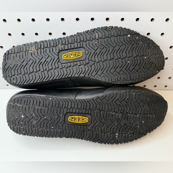 KEEN Women's Kanteen Flat Non Slip Black Flats Utility Work Shoe - Picture 14 of 16